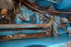 Used Erema Plastic Recycling Plant, Model RM120/35. Consists of (1) Erema model RM120/35 single screw extruder, 4.7’’ (120mm) diameter x 124’’ long screw, approximate 28 to 1 L/D ratio. (10) zone ele...