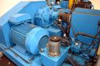 Used Erema Plastic Recycling Plant, Model RM120/35. Consists of (1) Erema model RM120/35 single screw extruder, 4.7’’ (120mm) diameter x 124’’ long screw, approximate 28 to 1 L/D ratio. (10) zone ele...