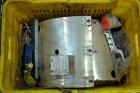 Used Erema Plastic Recycling Plant, Model RM120/35. Consists of (1) Erema model RM120/35 single screw extruder, 4.7’’ (120mm) diameter x 124’’ long screw, approximate 28 to 1 L/D ratio. (10) zone ele...
