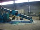 Used Erema RGA 160 TVE-HG Repelletizing Line comprised of:  (1) Erema RGA 160 TVE-HG single screw extruder, screw diameter 6.3