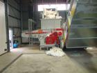 Used Erema RGA 160 TVE-HG Repelletizing Line comprised of:  (1) Erema RGA 160 TVE-HG single screw extruder, screw diameter 6.3