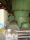 Used Erema RGA 80 T Recycling Line, built 1995. Capacity 441 lbs/h (200 kg/h) of dry non-printed LDPE flexible film. Comprised of:  (1) Belt conveyor, (1) metal detector, (1) RM-combination RM-808T, ...