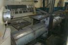 Used Erema RGA 80 Extruder with compactor (without tool/knife), with venting port, filter and control cabinet unit. Without pelletizer and vibro screen.