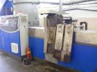Used Erema 1100 TVE-DD-HG, ø100mm screw. Up to 350kg/hour output. Includes: cutter compactor, screen changer, pressure sensor, conveyor belt, double degassing, metal detector.