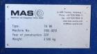 Used MAS 90mm Twin Screw Pelletizing Line