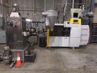 Used NGR Gran Shredder-Feeder-Extruder Combination Machine, Model A:GRAN 65-40. 65mm x 400mm, 100 kg/hr max. 220 lbs/hr max. One-Step technology, one button automatic on/off control. Dump and run ope...