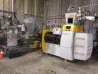 Used NGR Gran Shredder-Feeder-Extruder Combination Machine, Model A:GRAN 65-40. 65mm x 400mm, 100 kg/hr max. 220 lbs/hr max. One-Step technology, one button automatic on/off control. Dump and run ope...