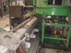 Used PRT Recycling Line.  Maximum output 1322 lbs/hour (600 kilos/hour).  Motor 268 hp (200 kW).  Line comprised of (1) single screw extruder 4.9