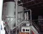 Used Sorema PE/PP Recycling Line, built 1996, comprised of (1) Sorema feeding shaft with guillotine shear, capacity 3300 lbs/h (1500 kg/h), 40+2 hp/30+1.5 kW drive. (1) Sorema conveyor belt with mech...