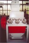 Used Sorema PE/PP Recycling Line, built 1996, comprised of (1) Sorema feeding shaft with guillotine shear, capacity 3300 lbs/h (1500 kg/h), 40+2 hp/30+1.5 kW drive. (1) Sorema conveyor belt with mech...