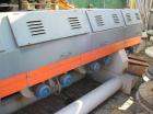TECNOVA  ES 160R/37D  degas. recycling plant for PE PP PC PS EPS, etc. Construction year 2005,  forced feeding funnel, diam 160 mm. extruder , L/D 37, with d.c. 350 Kw. Siemens engine, Degassing pump...