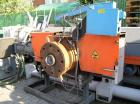 TECNOVA  ES 160R/37D  degas. recycling plant for PE PP PC PS EPS, etc. Construction year 2005,  forced feeding funnel, diam 160 mm. extruder , L/D 37, with d.c. 350 Kw. Siemens engine, Degassing pump...