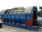 Used Horstmann Trommel Rotating Screen Separator, Carbon Steel. Tube measures 80’’ diameter x 276’’ long. (30) Removable panels that can be either solid, or with holes. Currently set up with 6 panels...