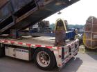 Used Horstmann Trommel Rotating Screen Separator, Carbon Steel. Tube measures 80’’ diameter x 276’’ long. (30) Removable panels that can be either solid, or with holes. Currently set up with 6 panels...