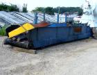 Used Horstmann Trommel Rotating Screen Separator, Carbon Steel. Tube measures 80’’ diameter x 276’’ long. (30) Removable panels that can be either solid, or with holes. Currently set up with 6 panels...