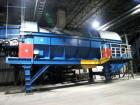 Used Horstmann Trommel Rotating Screen Separator, Carbon Steel. Tube measures 80’’ diameter x 276’’ long. (30) Removable panels that can be either solid, or with holes. Currently set up with 6 panels...
