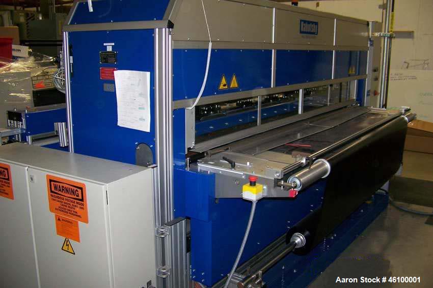 Unused - Tinted Window Film Line, consisting of Karl Rabofsky Embosser, Type E-2000 / 240, Pleater and Chiller. Built in 2004.