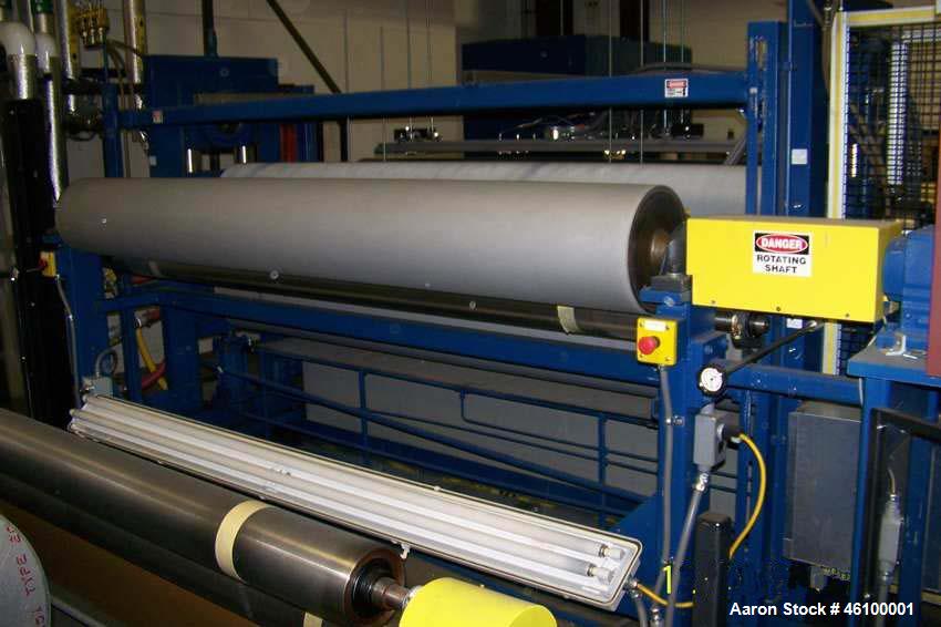 Unused - Tinted Window Film Line, consisting of Karl Rabofsky Embosser, Type E-2000 / 240, Pleater and Chiller. Built in 2004.