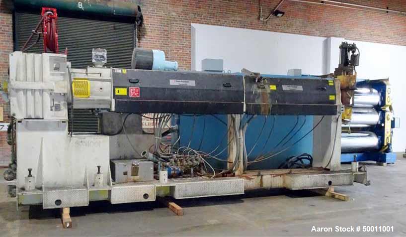 Used- Davis Standard Co-Extrusion 78" Wide Sheet Line.