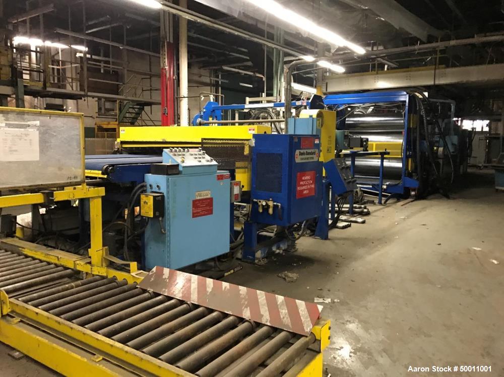 Used- Davis Standard Co-Extrusion 78" Wide Sheet Line.