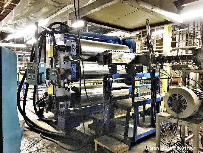 Used- Davis Standard Co-Extrusion 78" Wide Sheet Line.