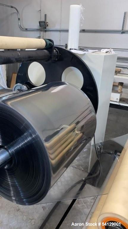 PET Sheet Extrusion Line – 48” Wide, 2,000 lbs/hr, OMV D140 Extruder, (Used)