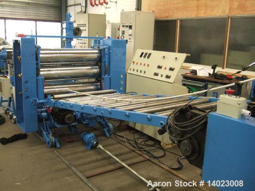 Used-Battenfeld Co-Extrusion Sheet Line, capacity PP 260 kg/h, PS 290 kg/h, overhauled in 2010. Comprised of (1) Battenfeld ...