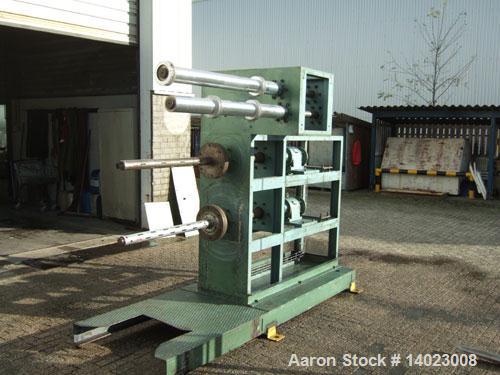 Used Battenfeld Co-Extrusion Sheet Line, capacity PP 260 kg/h, PS 290 kg/h, overhauled in 2010. Comprised of (1) Battenfeld 1-75-30B single screw extruder, screw diameter 2.95 (75 mm), L/D 30, 6 heat...
