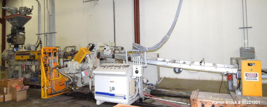 Used Battenfeld Gloucester 36” Wide Inclined Sheet Line.