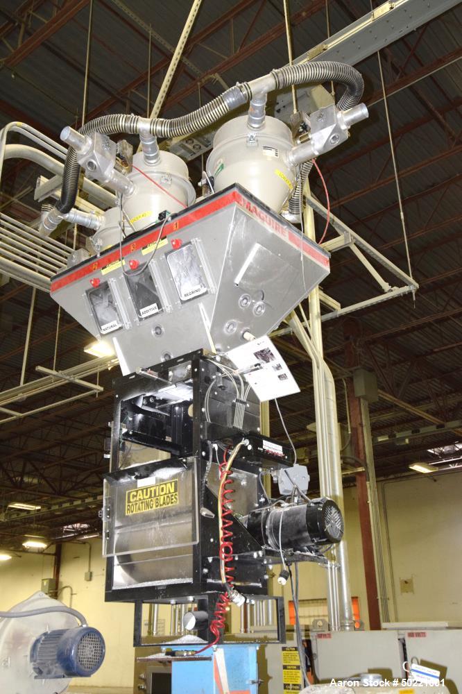 Used Battenfeld Gloucester 36” Wide Inclined Sheet Line.