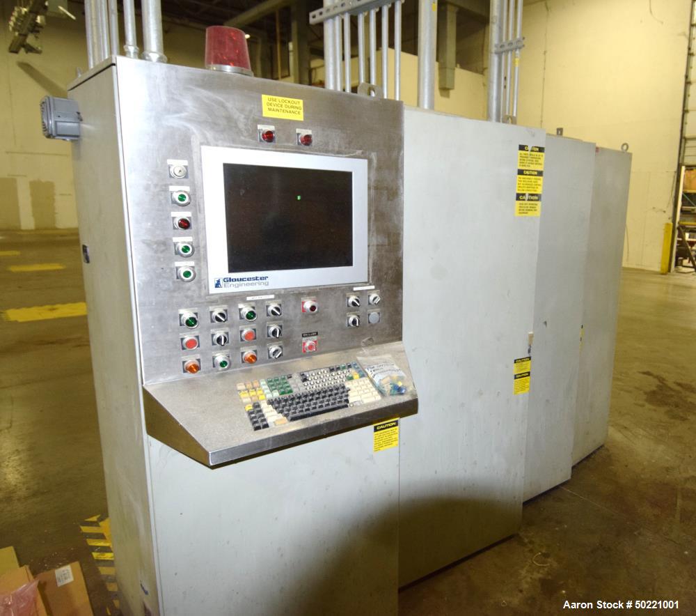 Used Battenfeld Gloucester 36” Wide Inclined Sheet Line.