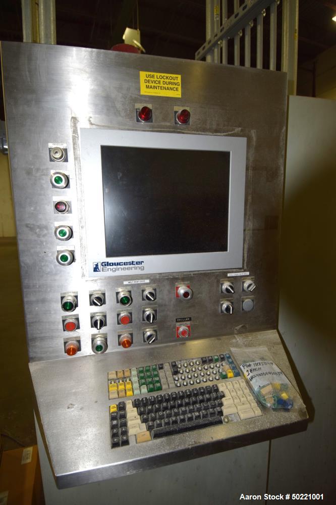 Used Battenfeld Gloucester 36” Wide Inclined Sheet Line.