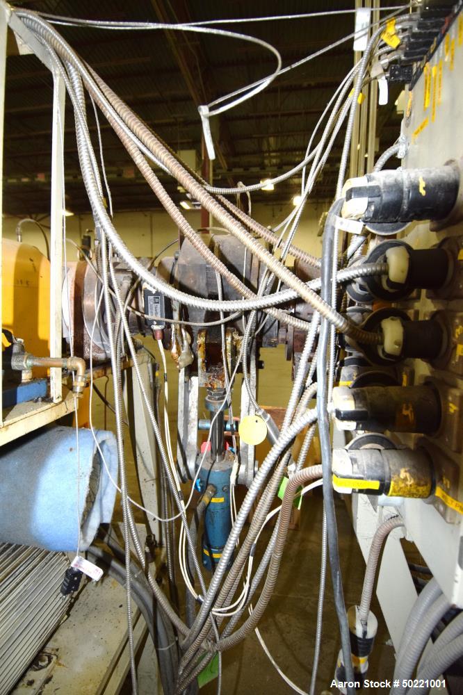 Used Battenfeld Gloucester 36” Wide Inclined Sheet Line.