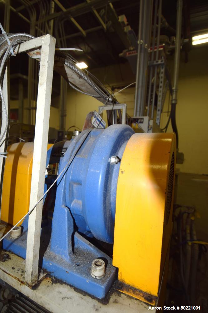Used Battenfeld Gloucester 36” Wide Inclined Sheet Line.