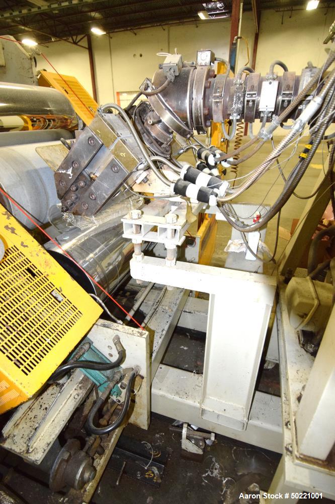 Used Battenfeld Gloucester 36” Wide Inclined Sheet Line.