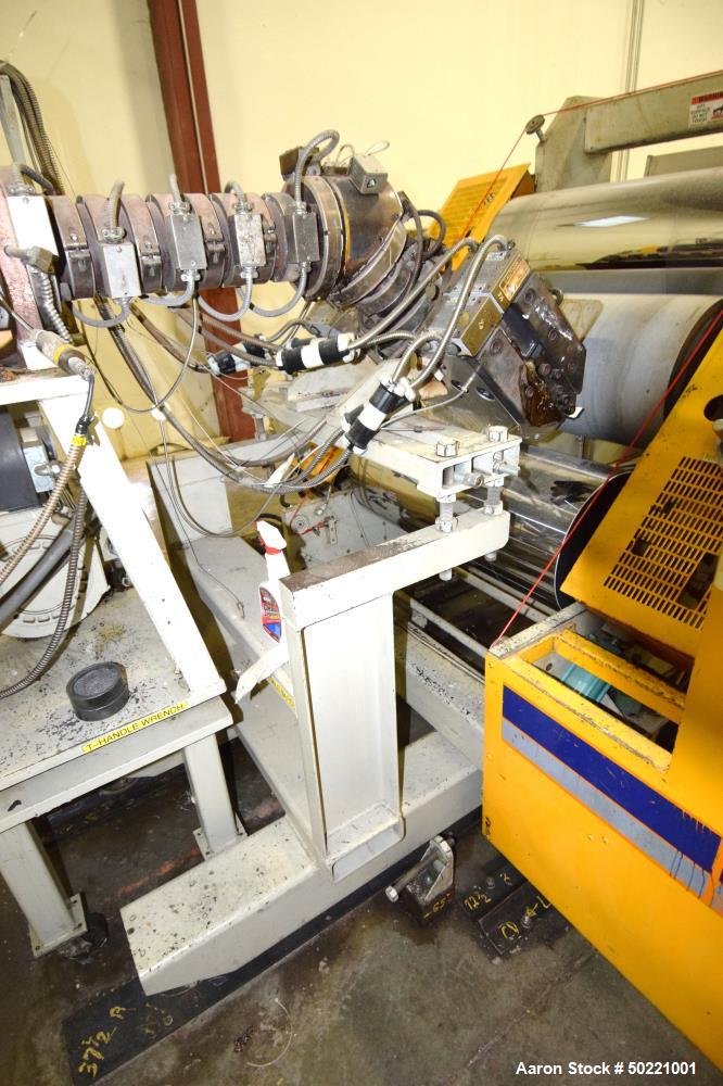 Used Battenfeld Gloucester 36” Wide Inclined Sheet Line.