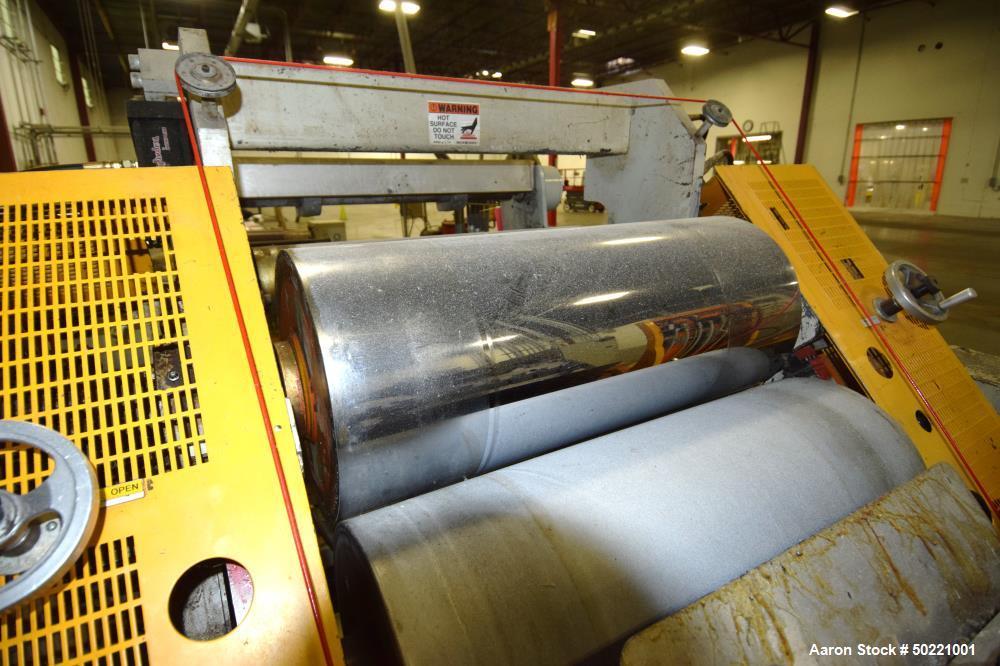 Used Battenfeld Gloucester 36” Wide Inclined Sheet Line.