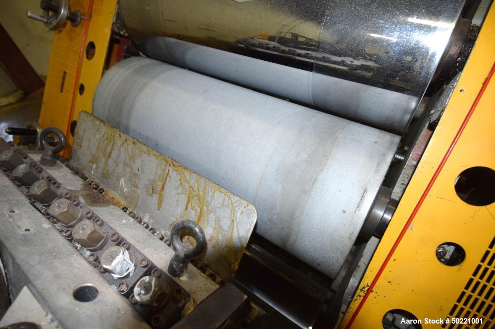 Used Battenfeld Gloucester 36” Wide Inclined Sheet Line.