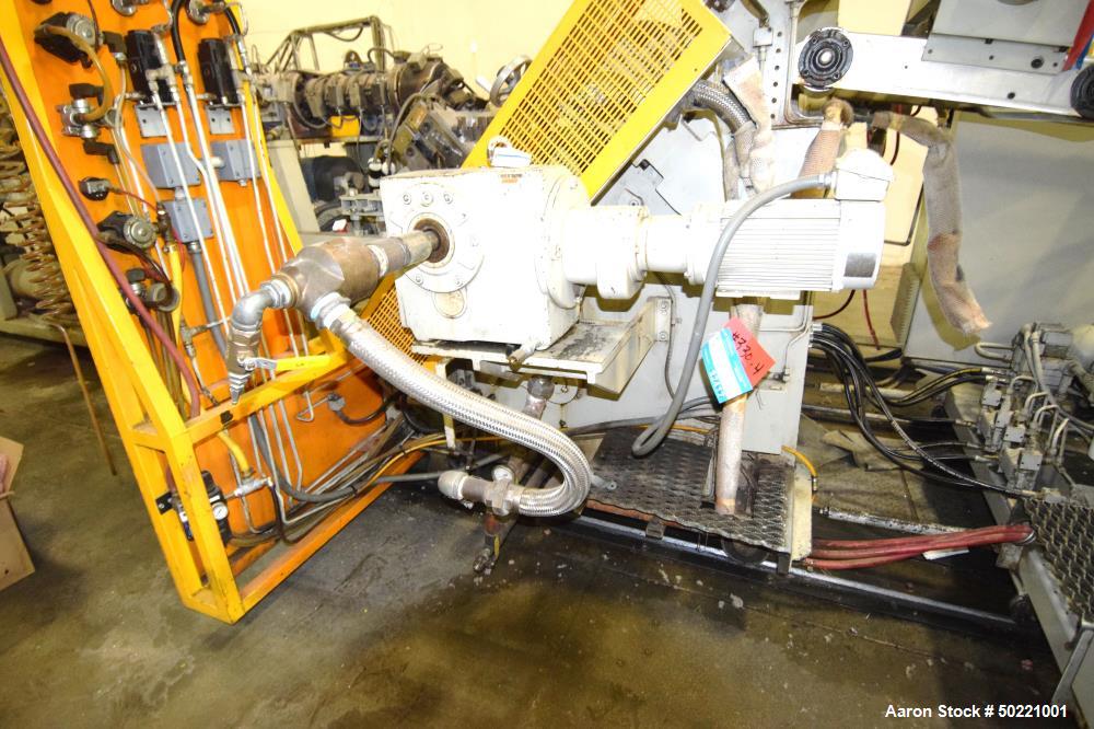 Used Battenfeld Gloucester 36” Wide Inclined Sheet Line.