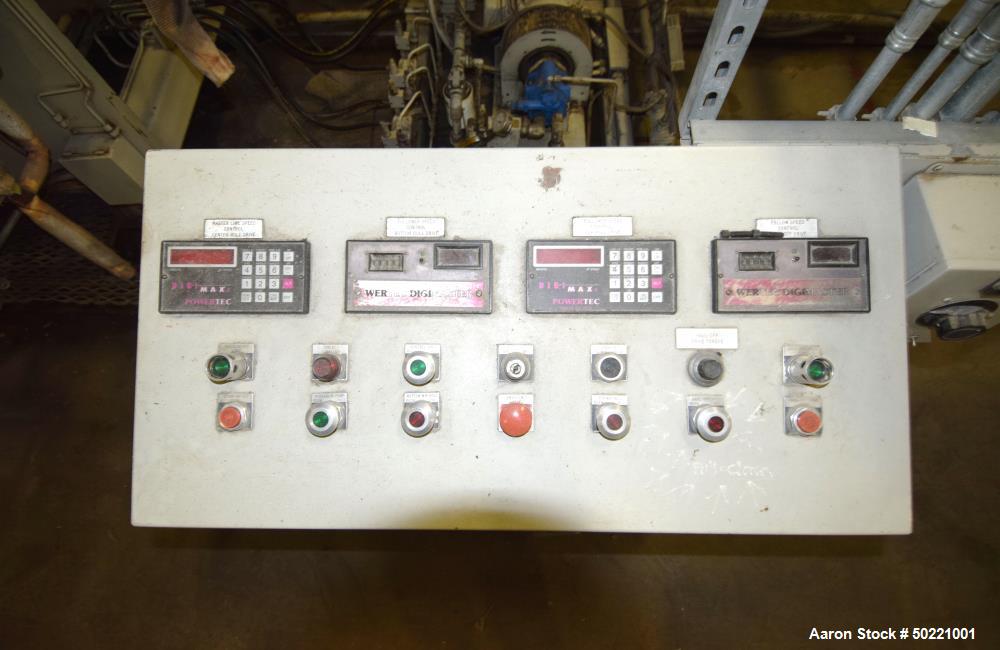 Used Battenfeld Gloucester 36” Wide Inclined Sheet Line.