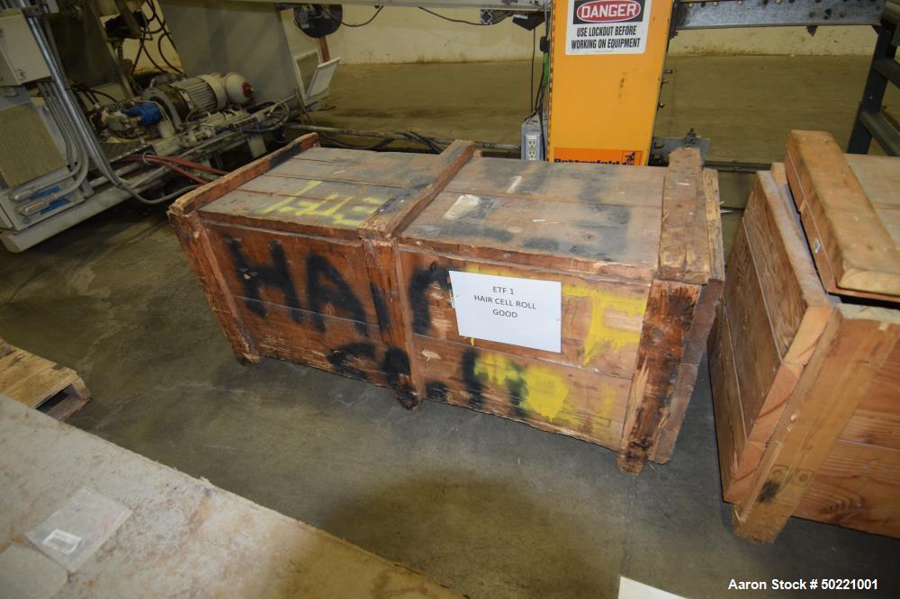 Used Battenfeld Gloucester 36” Wide Inclined Sheet Line.