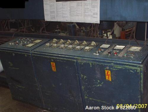 USED: Battenfeld 900mm coextrusion sheet line to process normal PSor HIPS. Main extruder with screw diameter 160mm, coextrusion extruderdiameter 60mm, flat die 900mm, production capacity 450-500 kg/h...