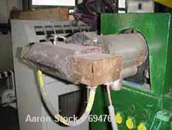 USED:Sheet line, 28" wide, consisting of: (1) Battenfeld 1.5"diameter single screw extruder, 24:1 L/D ratio, 3 zone electricallyheated, air cooled; 3" diameter water cooled feed throat with hopper,ap...
