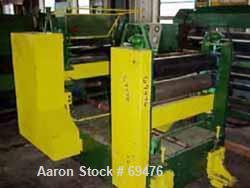 USED:Sheet line, 28" wide, consisting of: (1) Battenfeld 1.5"diameter single screw extruder, 24:1 L/D ratio, 3 zone electricallyheated, air cooled; 3" diameter water cooled feed throat with hopper,ap...