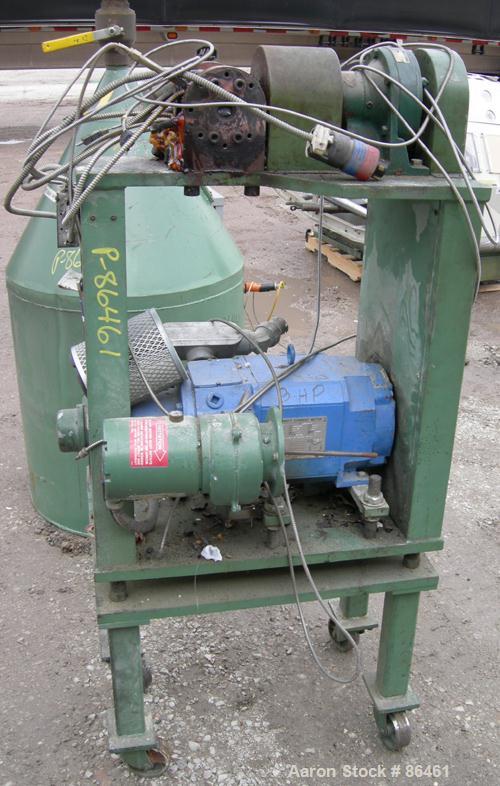 USED: Battenfeld Gloucester 52" wide co-ex sheet line consisting of: (1) Model 244-001 4.5" single screw extruder, approx 30:1 L/D ratio, 5 zone side vented barrel, electrically heated, water cooled,...