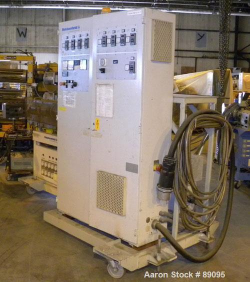 Used Battenfeld 17.5" Wide Sheet/Cast Film Line Consisting Of: (1) Battenfeld 60 MM (2.3") single screw extruder, model 1-60-30DV, serial #89-7782-62, approximate 30:1 L/D ratio, 5 zone non-vented ba...