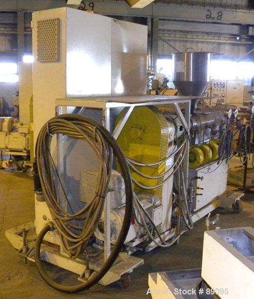 Used Battenfeld 17.5" Wide Sheet/Cast Film Line Consisting Of: (1) Battenfeld 60 MM (2.3") single screw extruder, model 1-60-30DV, serial #89-7782-62, approximate 30:1 L/D ratio, 5 zone non-vented ba...