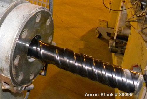 Used Battenfeld 17.5" Wide Sheet/Cast Film Line Consisting Of: (1) Battenfeld 60 MM (2.3") single screw extruder, model 1-60-30DV, serial #89-7782-62, approximate 30:1 L/D ratio, 5 zone non-vented ba...