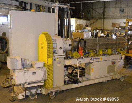 Used Battenfeld 17.5" Wide Sheet/Cast Film Line Consisting Of: (1) Battenfeld 60 MM (2.3") single screw extruder, model 1-60-30DV, serial #89-7782-62, approximate 30:1 L/D ratio, 5 zone non-vented ba...