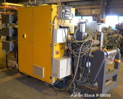 Used Battenfeld 17.5" Wide Sheet/Cast Film Line Consisting Of: (1) Battenfeld 60 MM (2.3") single screw extruder, model 1-60-30DV, serial #89-7782-62, approximate 30:1 L/D ratio, 5 zone non-vented ba...